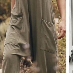 Olive Green Women's Jumpsuit